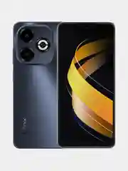 Черный смартфон Infinix SMART 8 Plus 4/128ГБ