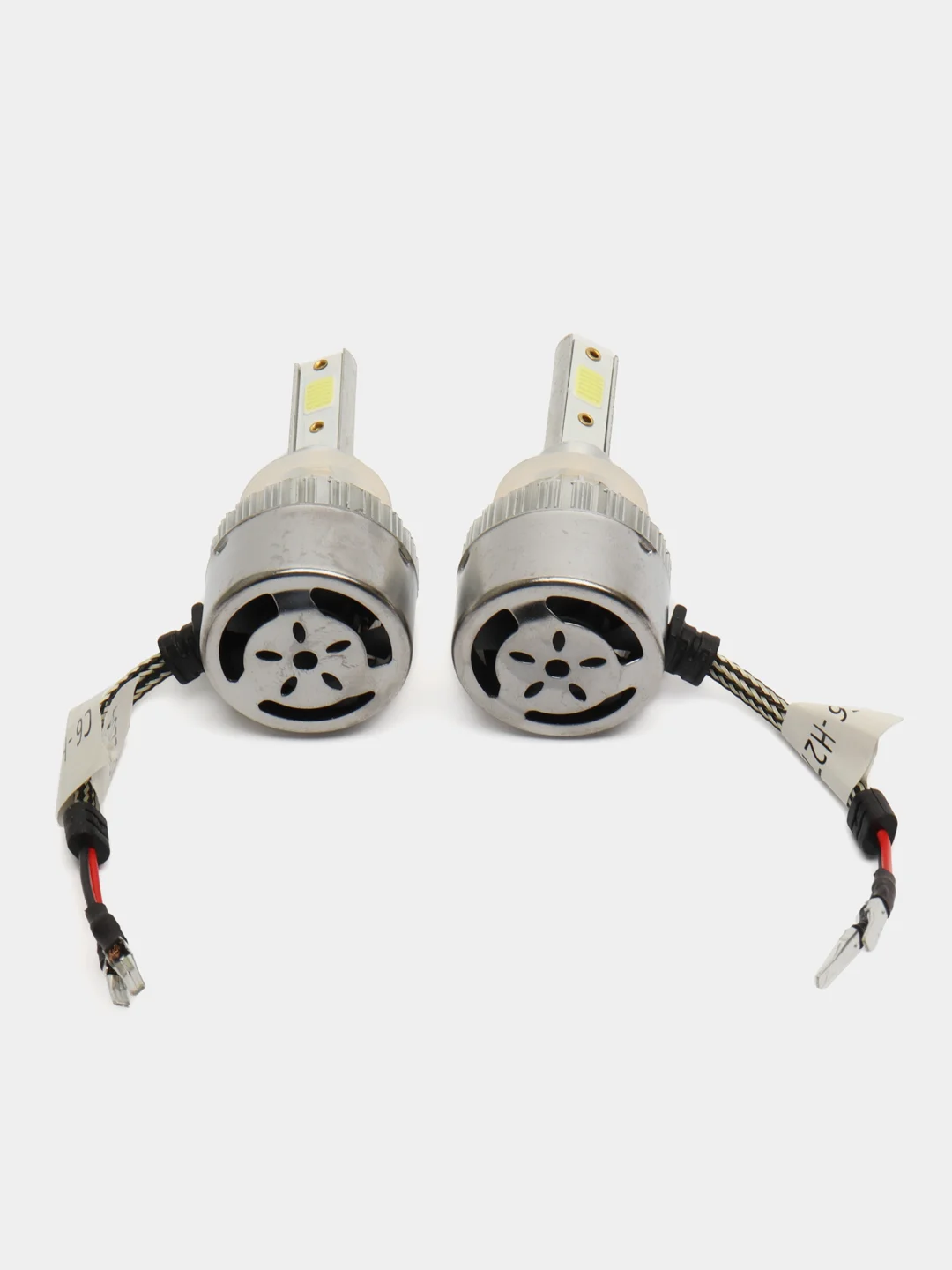 Светодиодные лампы Led C6 H1, H3, H4, H7, H11, H27, HB3, HB4, 36w, 12V, комплект 2 шт