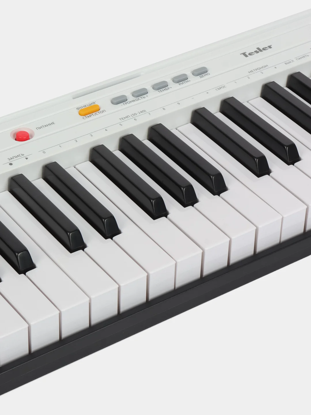 Белый синтезатор TESLER KB-6120 WHITE