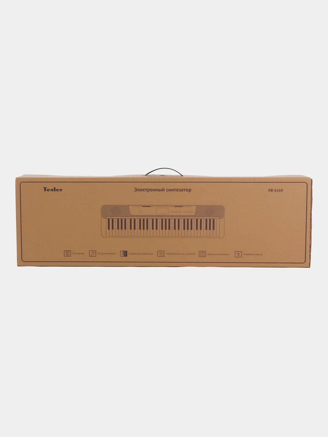 Черный синтезатор TESLER KB-6160