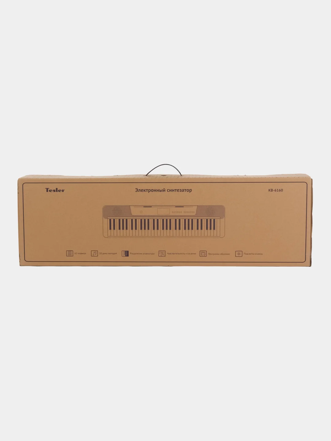 Белый синтезатор TESLER KB-6160