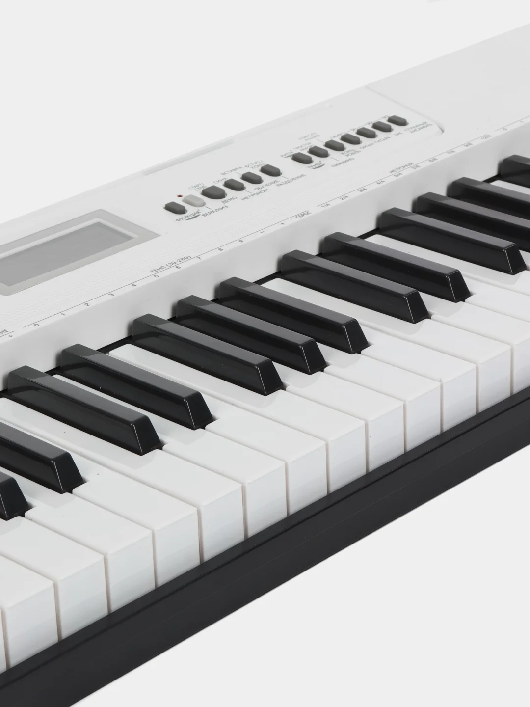 Белый синтезатор TESLER KB-6160