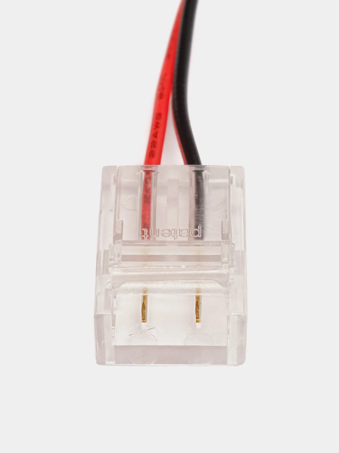 Коннектор выводной LED (10mm, провод 15cm) для светодиодной ленты - 1 шт