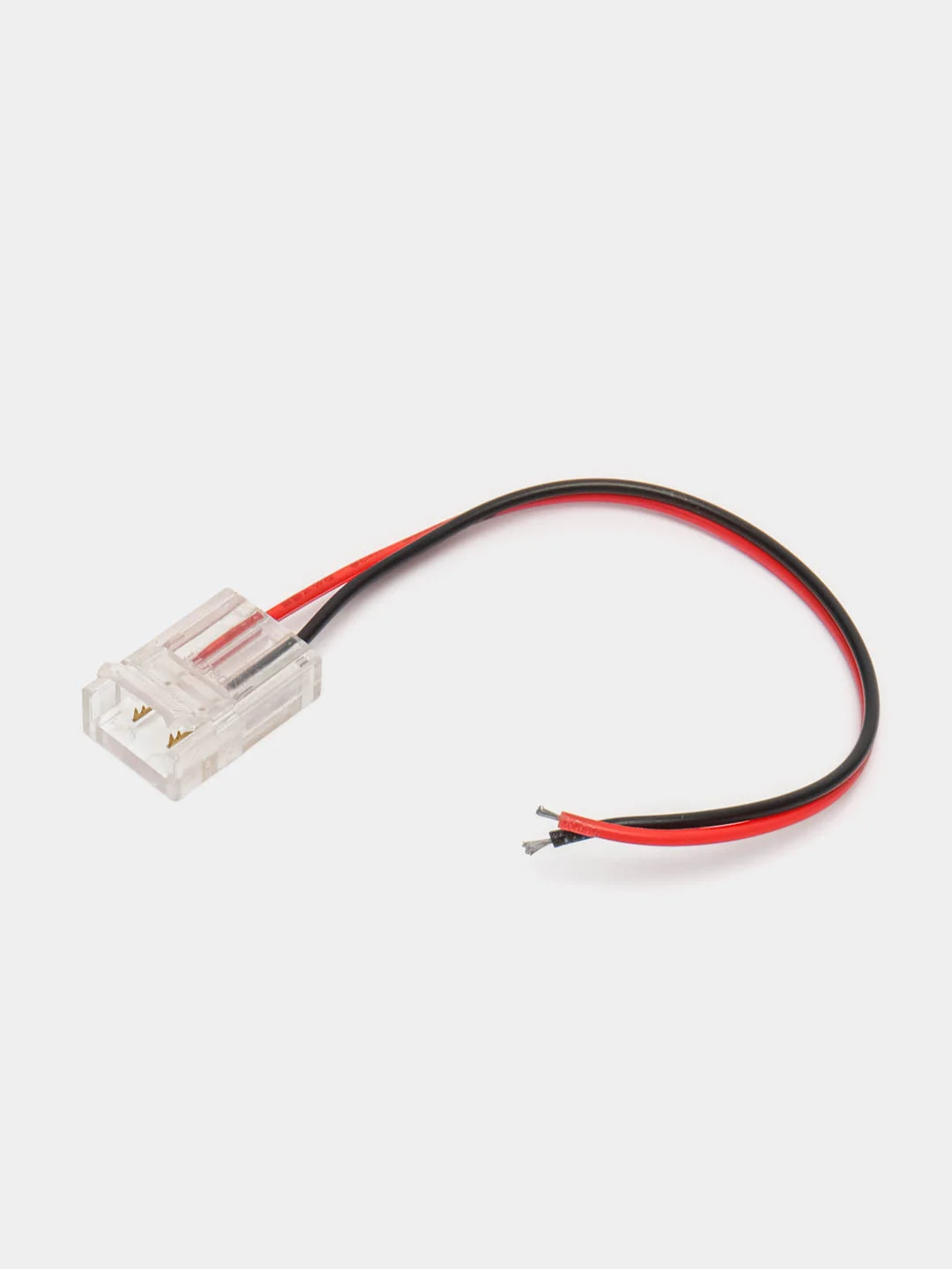 Коннектор выводной LED (10mm, провод 15cm) для светодиодной ленты - 1 шт