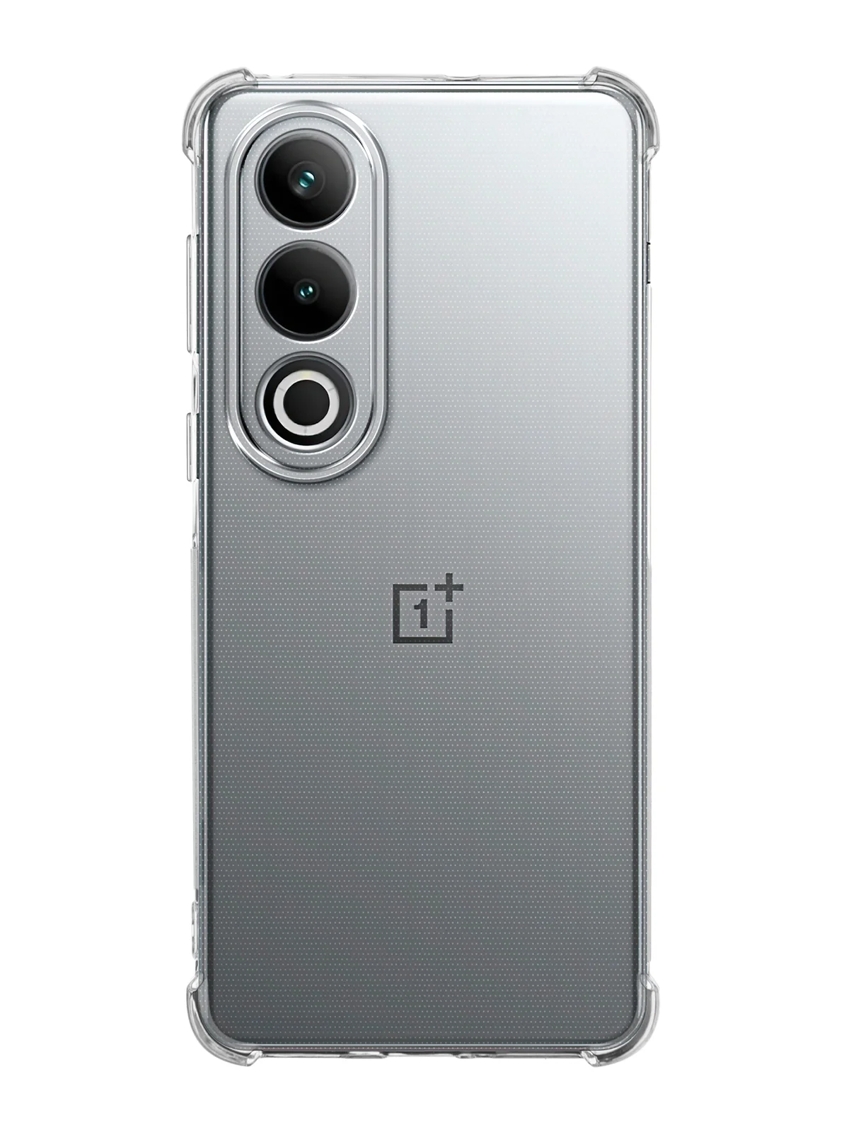 Прозрачный противоударный чехол для OnePlus Ace 3V силиконовый BROSCORP прозрачный, усиленные углы