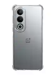 Прозрачный противоударный чехол для OnePlus Ace 3V силиконовый BROSCORP прозрачный, усиленные углы