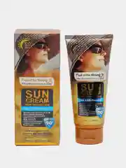 Золотой солнцезащитный крем для лица и тела Fruit Of The Wokali Sun Cream High Protection SPF/UVB