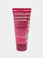 Розовый солнцезащитный крем для лица и тела Fruit Of The Wokali Sun Cream High Protection SPF/UVB