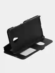 Хром чехол-книжка (флип) Meizu M5C