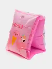 Розовый нарукавники для купания  4-6 лет