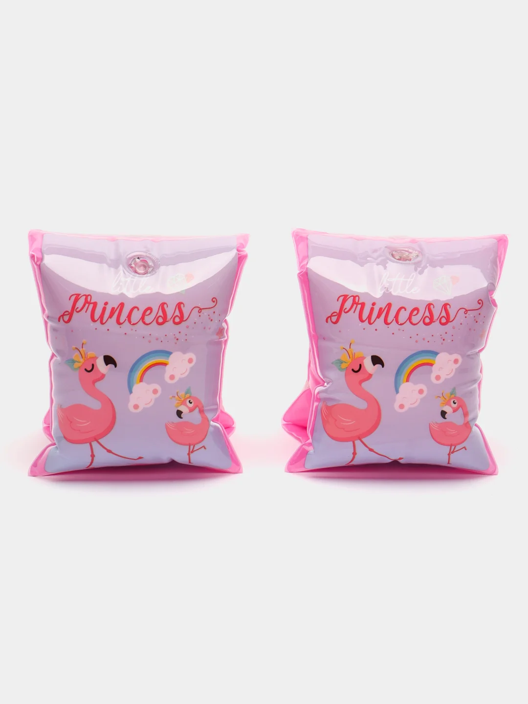 Розовый нарукавники для купания  4-6 лет