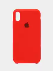 Красный чехол для iPhone XR (Silicone Case)