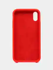 Красный чехол для iPhone XR (Silicone Case)