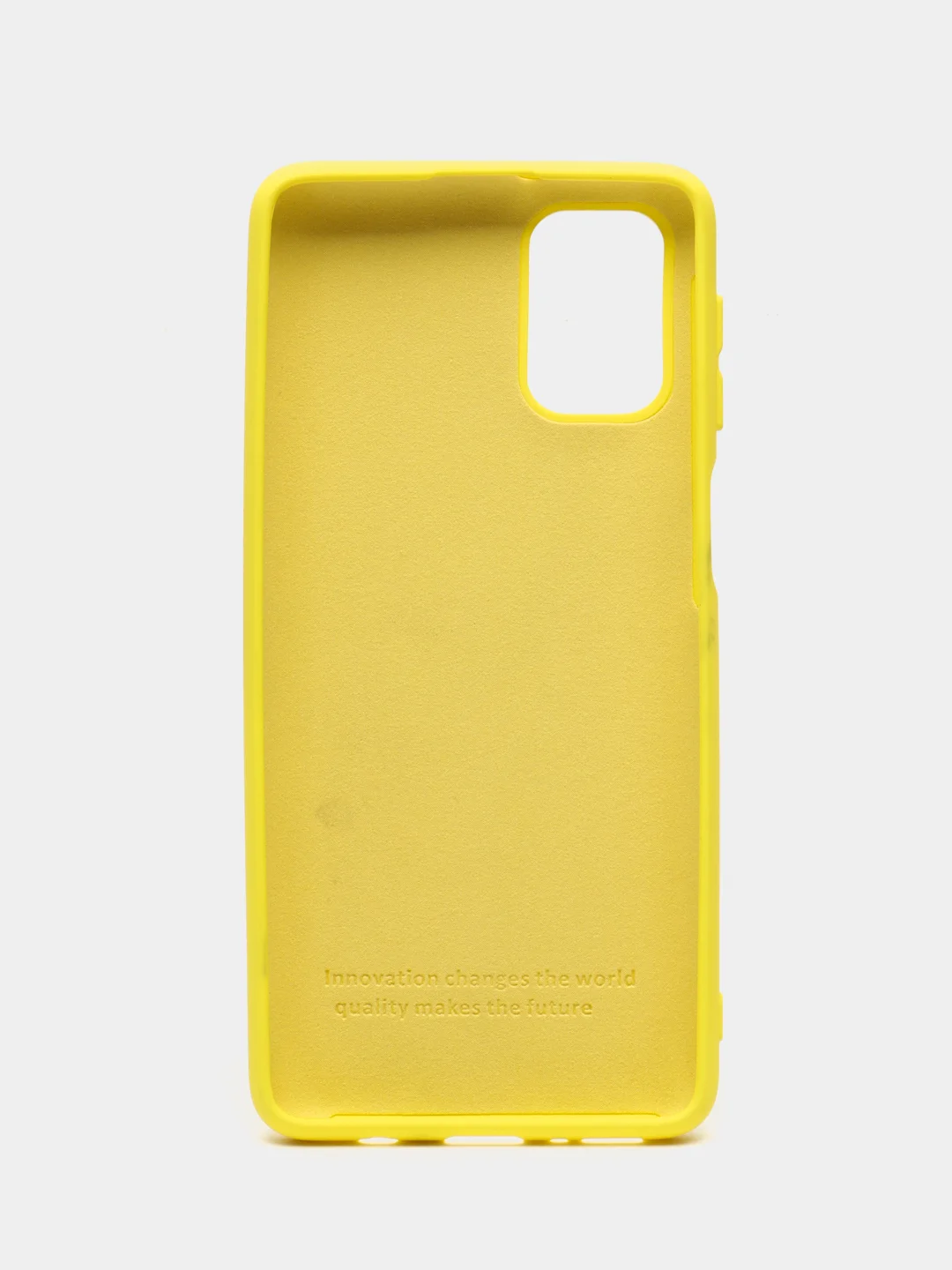 Желтый чехол Silicone Case для Samsung M31S