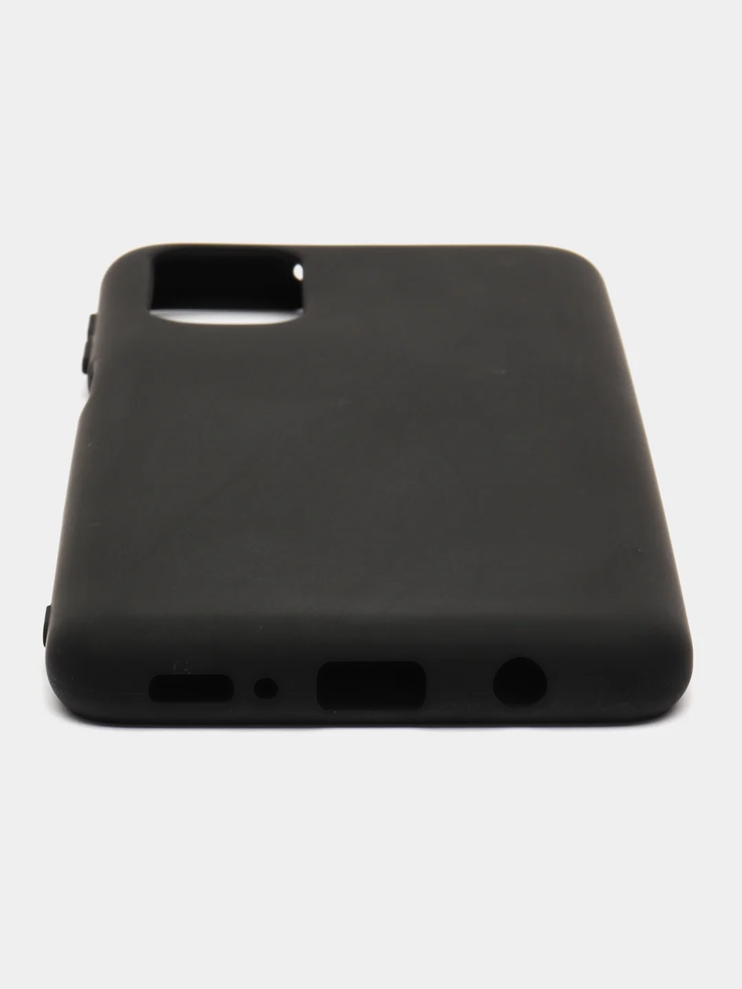 Черный чехол Silicone Case для Samsung M31S