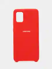 Красный чехол Silicone Case для Samsung Galaxy A31