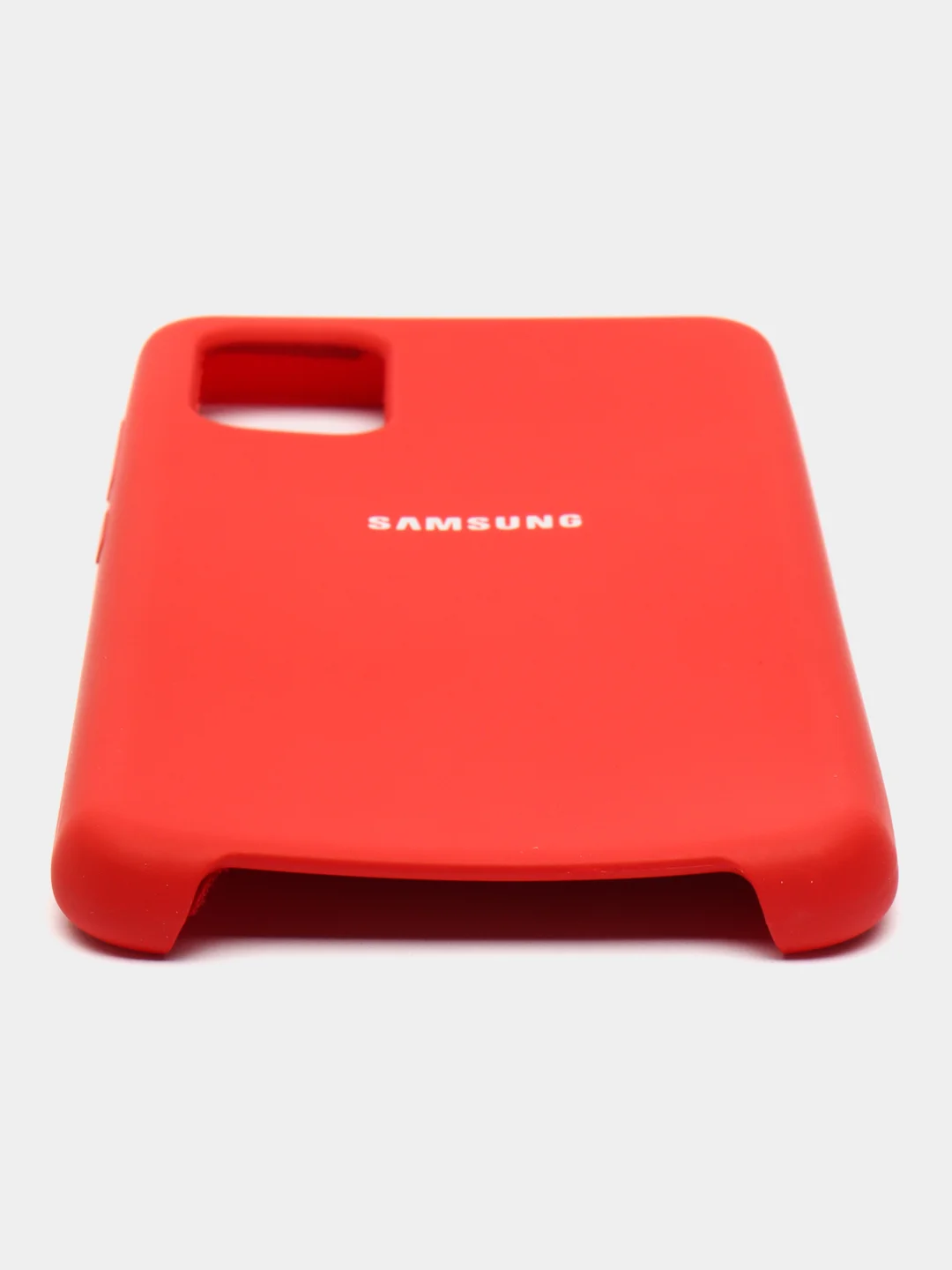 Красный чехол Silicone Case для Samsung Galaxy A31