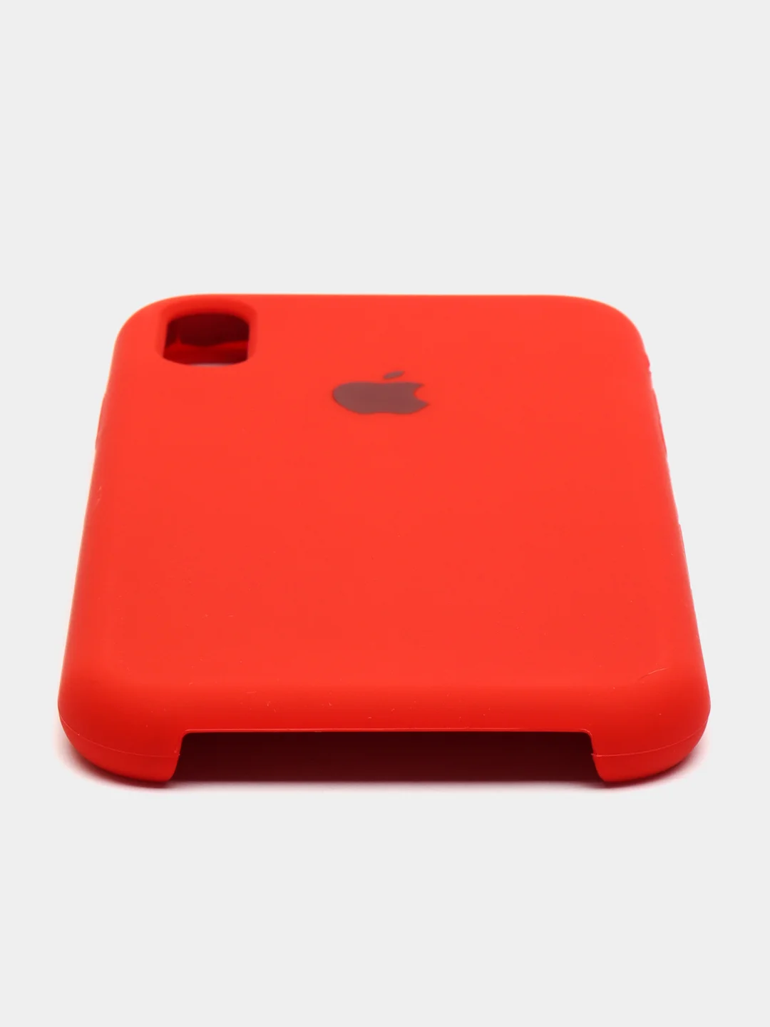 Красный чехол для iPhone XR (Silicone Case)