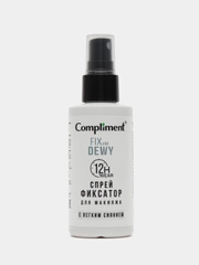 Compliment FIX and DEWY Спрей-фиксатор для макияжа с эффектом легкого сияния, 75мл