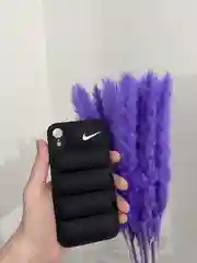 Алый apple iPhone XR, Айфон XR чехол матовый с обьемный с принтом для iPhone XR . 10R ИКСР