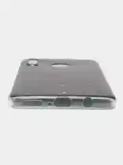Черный чехол на Huawei P30 Lite/Honor 20S/20 Lite 2020 / Хуавей P30 Lite прозрачный, с рисунком