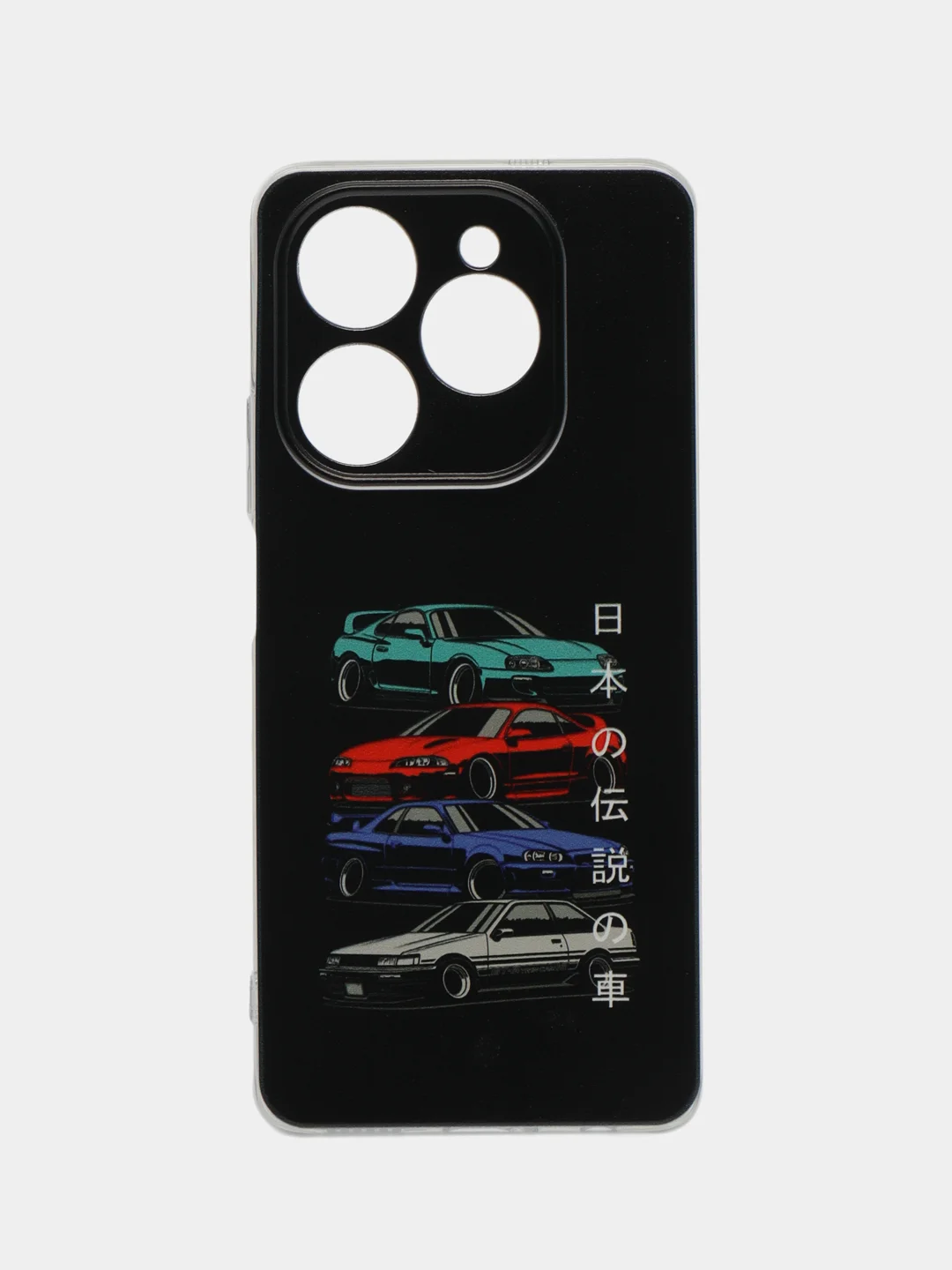 Хром чехол на Tecno Spark 20 Pro/20S Pro / Текно Спарк 20 Про/20S Про прозрачный, с рисунком