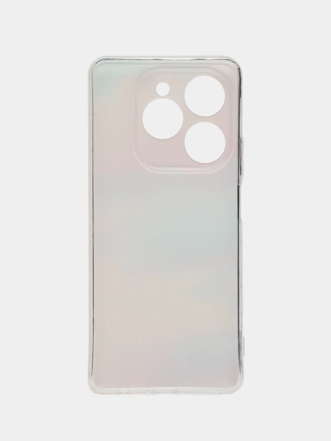 Пудровый чехол на Tecno Spark 20 Pro/20S Pro / Текно Спарк 20 Про/20S Про прозрачный, с рисунком
