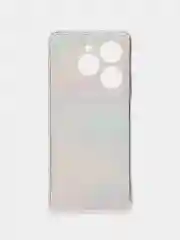 Пудровый чехол на Tecno Spark 20 Pro/20S Pro / Текно Спарк 20 Про/20S Про прозрачный, с рисунком