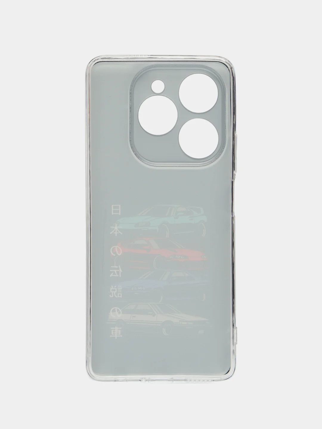Хром чехол на Tecno Spark 20 Pro/20S Pro / Текно Спарк 20 Про/20S Про прозрачный, с рисунком