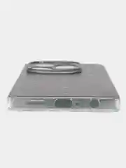 Черный чехол на Tecno Spark 20 Pro/20S Pro / Текно Спарк 20 Про/20S Про прозрачный, с рисунком
