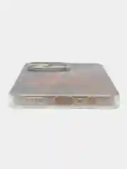 Коричневый силиконовый чехол на Realme C53/C51/Note 50 / Реалми С53/С51/Нот 50 прозрачный, с рисунком