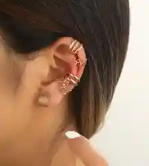 Серьги Кафф, комплект