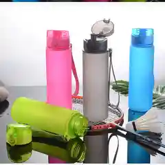 Бутылка для воды 560 мл матовая / 4 цвета