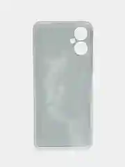 Тёмно-серый чехол на Tecno Spark 9 Pro / Текно Спарк 9 Про прозрачный, с рисунком, защита камеры