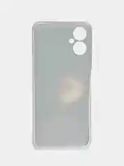 Фиолетовый чехол на Tecno Spark 9 Pro / Текно Спарк 9 Про прозрачный, с рисунком, защита камеры