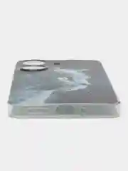 Тёмно-серый чехол на Xiaomi Redmi 13C/Poco C65 / Сяоми Редми 13C/Поко С65 прозрачный, защита камеры