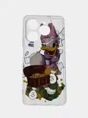 Конфетный чехол на Tecno Spark 20 Pro/20S Pro / Текно Спарк 20 Про/20S Про прозрачный, с рисунком
