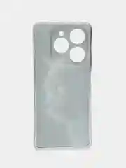 Тёмно-серый чехол на Tecno Spark 20 Pro/20S Pro / Текно Спарк 20 Про/20S Про прозрачный, с рисунком