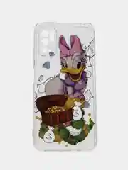 Конфетный чехол на Xiaomi Redmi Note 10T/10 5G/Poco M3 Pro / Сяоми Редми Нот 10T прозрачный