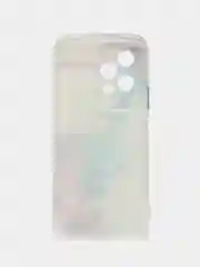 Ледяной чехол на Honor 200 Lite / Хонор 200 Лайт прозрачный, с рисунком, защита камеры