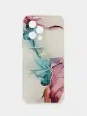 Ледяной чехол на Honor 200 Lite / Хонор 200 Лайт прозрачный, с рисунком, защита камеры