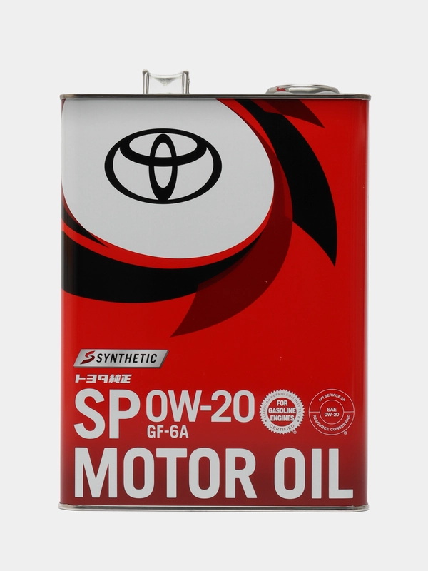 Масло моторное TOYOTA 0W20 SP GF-6A (4 л) Арт. 08880-13205