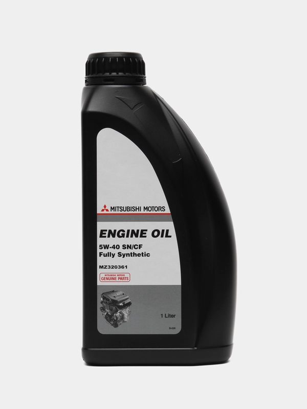 Моторное масло MITSUBISHI 5W40 ENGINE OIL, 1 л, Арт. MZ320361
