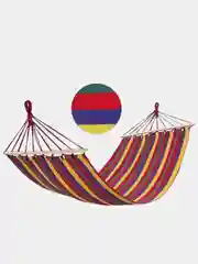 Красный гамак подвесной с чехлом для переноски