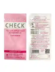 Тест для определения беременности Mama Check, упаковка 25 штук