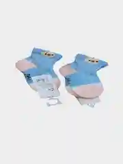 Серый меланж носки детские, 3-4 мес, красивые по 2 пары