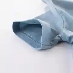 Голубой футболка для мальчика, футболка с принтом, детская футболка, 100% хлопок