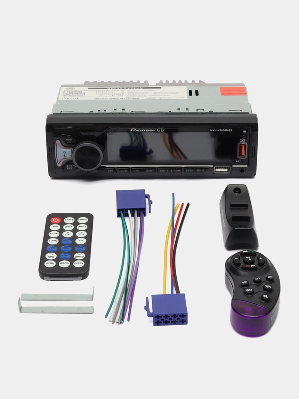 Автомагнитола Pioneer GB MVH-8056MBT, 1 Din, Bluetooth