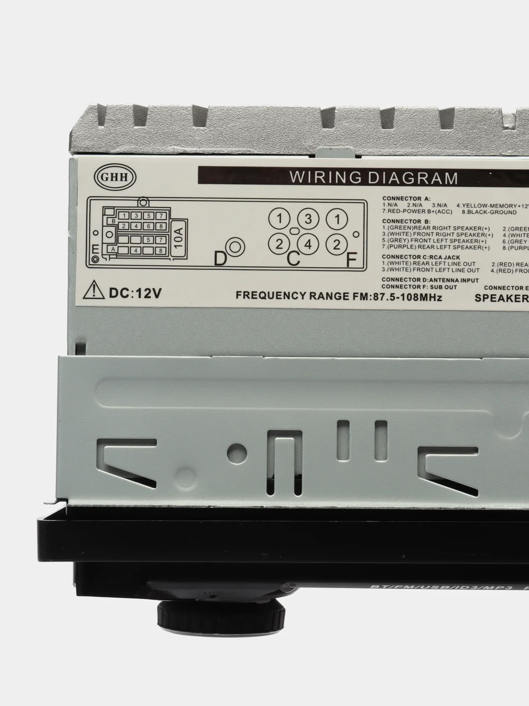 Автомагнитола Pioneer GB MVH-Y7032DBT, 1 Din, Bluetooth