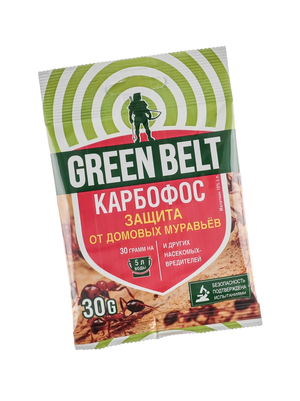 Препарат КАРБОФОС от насекомых-вредителей 30 г